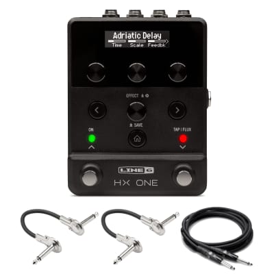 New Line 6 HX One Stereo Guitar & Bass Multi-Effects Processor Pedal