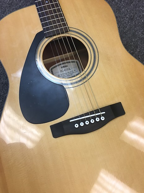 Yamaha FG-413SL Acoustic Guitar Lefty Left-Handed with Soft