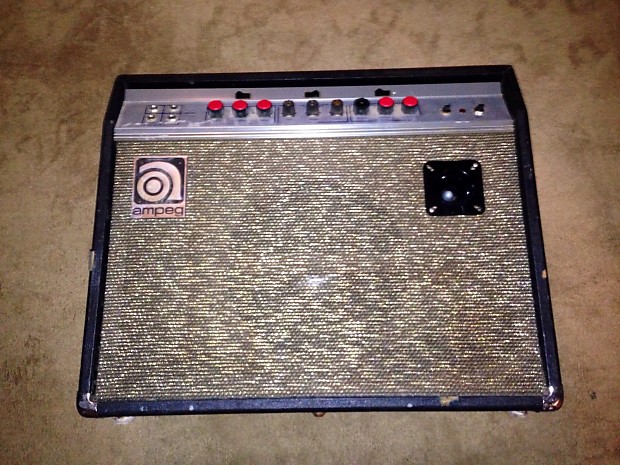 Vintage 1970's Ampeg Gemini g 12 tube guitar amp combo made in the USA as is! image 1