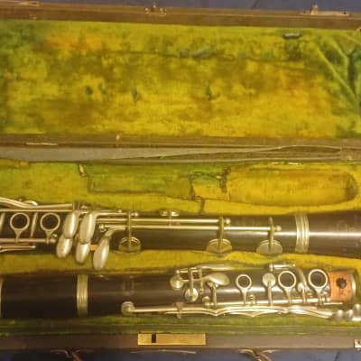 Buffet Crampon Vintage Full Boehm (Pre R16 3/4) Bb Clarinet 1940s  - Grenadilla Wood image 10