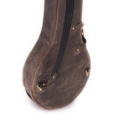 Banjo Gig Bag - 4/5 String - Leather - Glenn Cronkhite image 5
