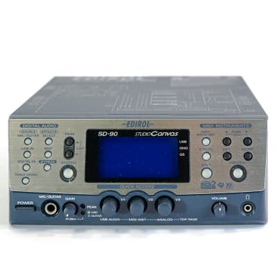 Roland Edirol SD-90 Studio Canvas 128-Voice Sound Module u0026 USB Audio  Interface | Reverb Greece
