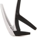G7th G7NVSL Nashville Spring Loaded Capo for 6 string and classical guitar in Silver
