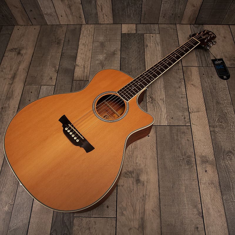 Crafter GAE-7 N Natural Electro Acoustic Guitar image 1