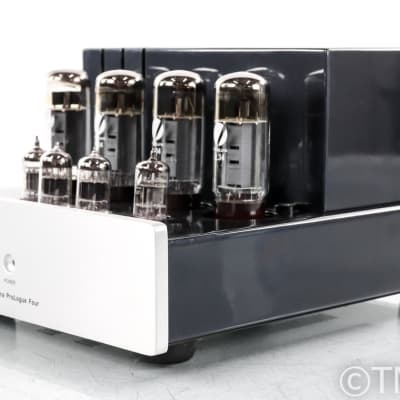 PrimaLuna ProLogue Four Stereo Tube Power Amplifier; Silver (SOLD) image 4