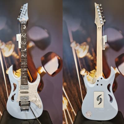 Ibanez PIA3761C-BLP Steve Vai “PIA” Signature Edition E-Guitar 6 String – Blue Powder + Hardcase image 9