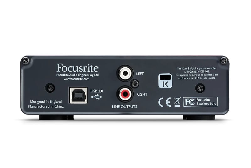 Focusrite Scarlett Solo USB 2.0 Audio Interface Bild 2