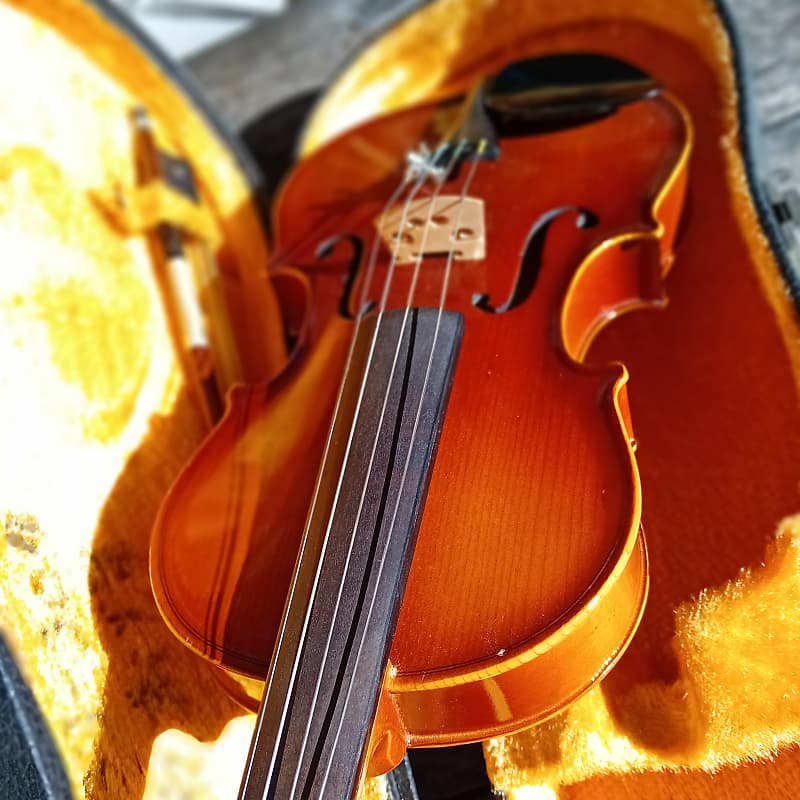 KISO SUZUKI #200 Stradivarius Copy (1/4 Size) Violin 1978
