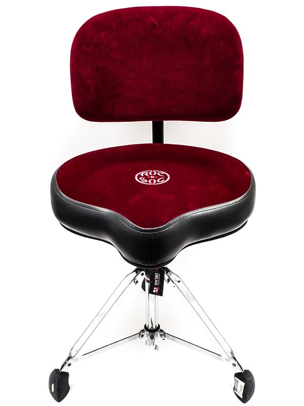 Roc N Soc Nitro Throne with Back Rest Red NEW IN BOX, Free Shipping image 1