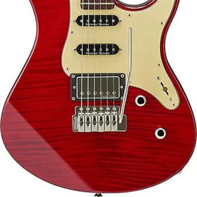 Yamaha Pacifica 612VIIFMX Electric Guitar, Fired Red image 2