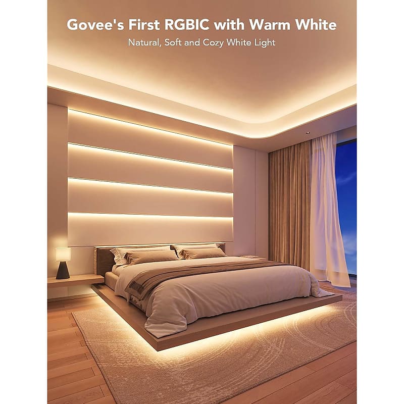 Govee M1 RGBIC LED Strip Lights with Matter, 16.4ft, WiFi, Apple Home,  Alexa, Google Assistant, SmartThings, Music Sync, DIY, Brighter, Cuttable