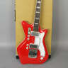 1960's Vintage Original Airline Guitar Red Jack White JB Hutto Resoglas!! HSC!