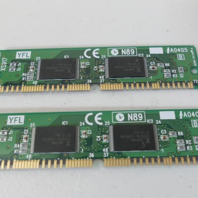 Yamaha EX5, EX5R, EX7 - EXFLM1 - (2X) 8MB Flash memory - Total 16MB