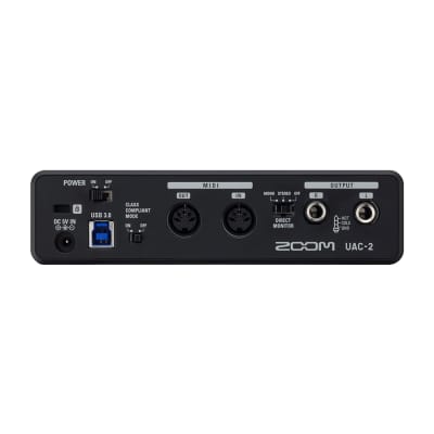 Zoom UAC-2 2-In / 2-Out USB 3.0 Audio Converter Interface image 2