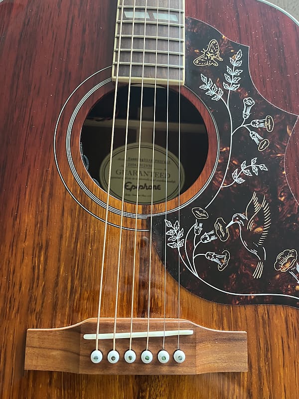 ギター yukkyEpiphone Hummingbird Koa Special 56574_Gibson_Hummingbird_Custo