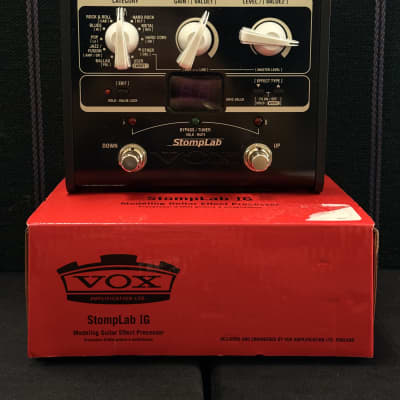 Reverb.com listing, price, conditions, and images for vox-stomplab-ig-modeling-guitar-effect-processor