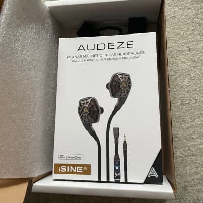 Audeze iSine 20 with CIPHER Lightning Cable / Original Accessories / Boxed image 10