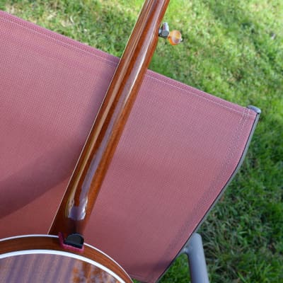 Capek Scarab five string (flathead + archtop tone ring) image 15