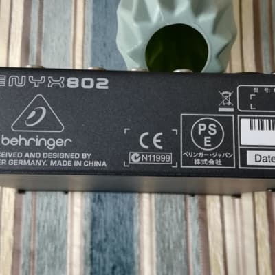 Behringer Xenyx 802, Kleinmixer, Phantomspeisung, incl. Netzteil, Mischpult image 4