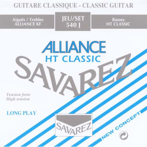 Savarez 540J Alliance HT Classical Guitar Strings - High Tension