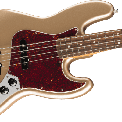 Fender Vintera '60s Jazz Bass Guitar Pau Ferro/Firemist Gold - 0149633353 image 1