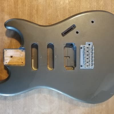 Fenix ST-30 Stratocaster  80's Dark Grey Metalic+Hard Case (Styrofoam) image 8