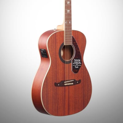 Fender Tim Armstrong Hellcat Acoustic-Electric Guitar, Natural image 4