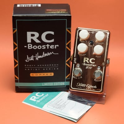 Reverb.com listing, price, conditions, and images for xotic-effects-rc-booster-scott-henderson