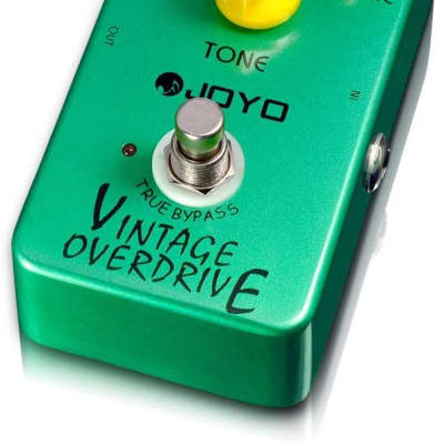 Joyo Vintage Overdrive Guitar Effect Pedal JF-01 2020 Green image 3
