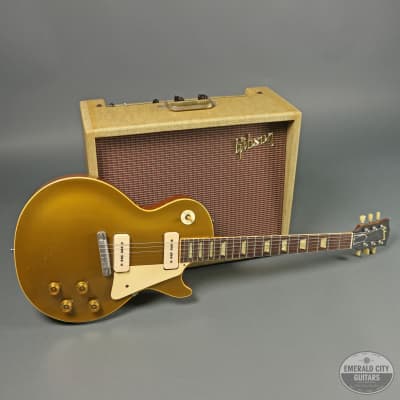 1954 Gibson Les Paul Goldtop & '59 Lancer Amp image 1