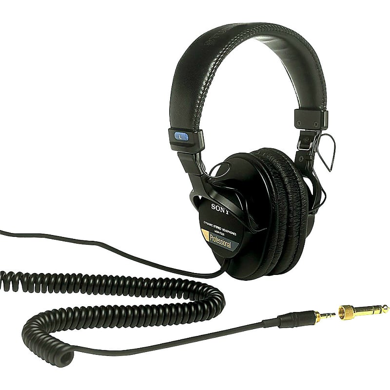 Sony MDR7506 Large-Diaphragm Foldable Headphones image 1