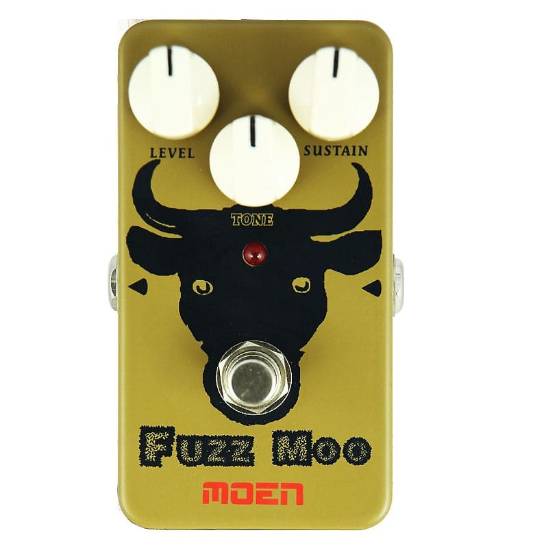 MOEN AM-FM Fuzz Moo FUZZ Pedal Creamy and Powerful with Sustain Ships Free image 1