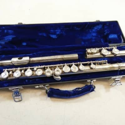 Yamaha YFL 271 flute Japan Very Good Condition with case Open Hole Reverb