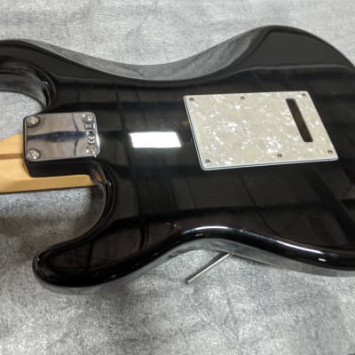Fender HH Standard Strat 2012 Black w/ Floyd Rose Mod image 2