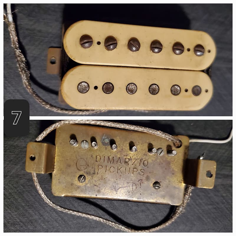 ギター DiMarzio Vintage PAF Vintage Dimarzio PAF 90's Humbucker Double Cream Neck Or