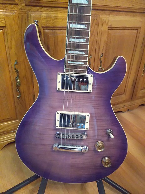 Cort M600 Flame Purple | Reverb