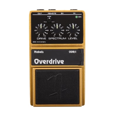 Nobels ODR-mini ギターエフェクター Nobels | ODR-mini 2 | Mini Natural Overdrive Pedal | 4 Knobs