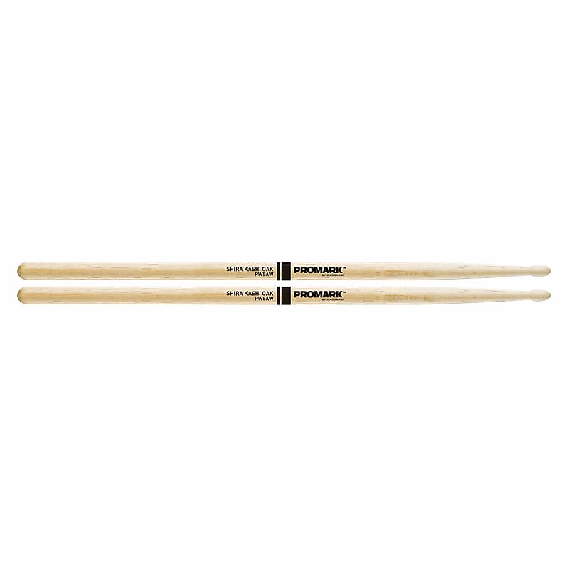 Pro-Mark PW5AW Shira Kashi Oak 5A Wood Tip Drum Sticks (Pair) image 1