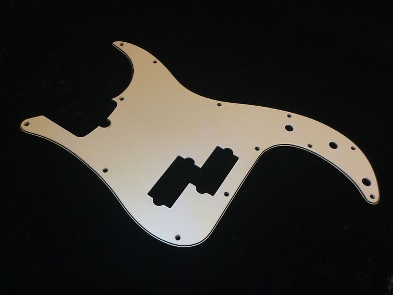 Fender 1997 Precision Bass Pickguard White / 13 Hole Reverb