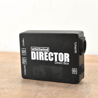 Whirlwind Director 1-Channel Passive Instrument Direct Box CG006YH