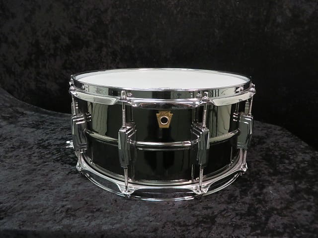 Ludwig 6 1/2" x 14" Black Beauty Snare Drum (N45) image 1