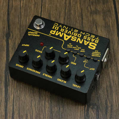 Tech21 SANSAMP BASS DRIVER DI V2 Preamp [10/24] | Reverb