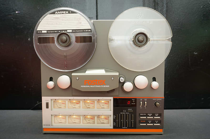 Fostex A Serie A-8 - Vintage Multi-Track 1/4 Reel-to-Reel Tape