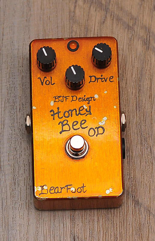 ギター Bearfoot Honey Bee OD Bearfoot FX Honey Bee OD - YouTube