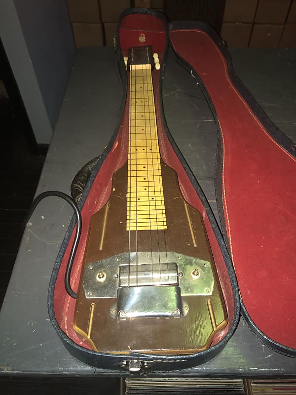 Harmony Lap Steel 1950's Dark Brown Reverb