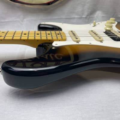 Fender JV Modified '50s Stratocaster HSS Guitar - MIJ Made In Japan 2022 - 2-Color Sunburst / Maple neck image 13