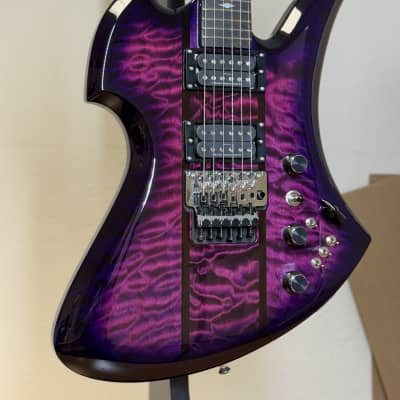 B.C. Rich Custom Shop Mockingbird SL 2025 - Purple Burst image 6
