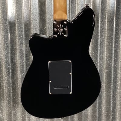 Reverend Jetstream HB Midnight Black Guitar #61151 Used image 9