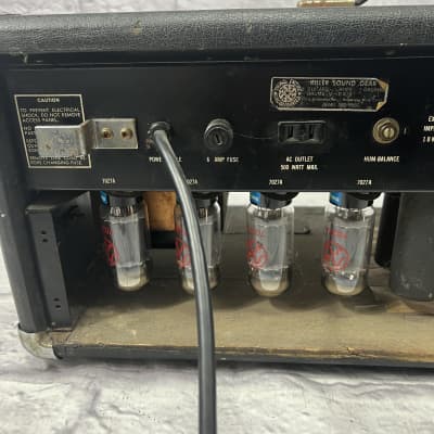 Ampeg V4B Tube Bass Head image 8