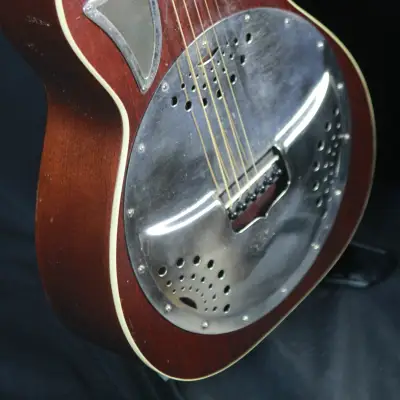 1930S REGAL-MADE MAYBELL SPRUCE-DISC RESONATOR GUITAR image 3